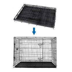 Nobleza metalinis narvas šuniui, XL, 106x71,5x76 cm