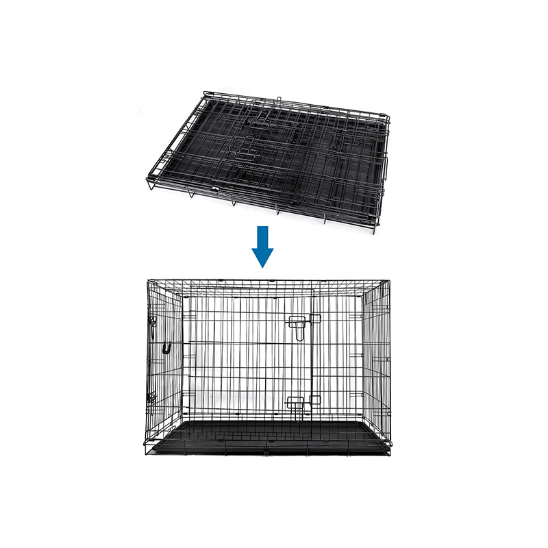 Nobleza metalinis narvas šuniui, XL, 106x71,5x76 cm