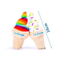 Nobleza pliušinis ledas žaislas šunims