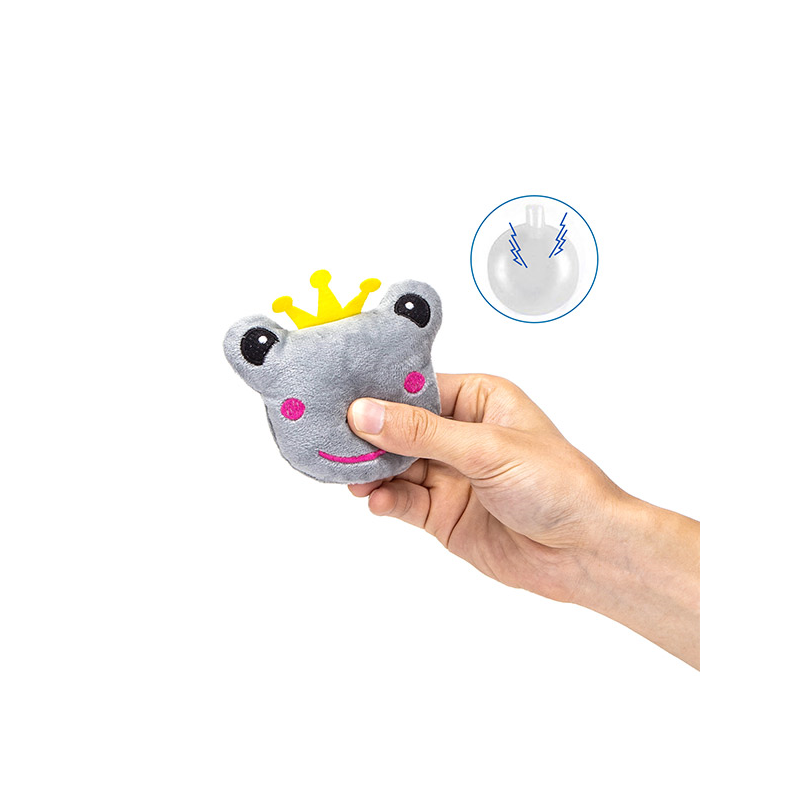 Nobleza cypsinti, pliušinė varlė žaislas šunims