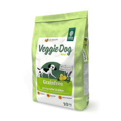 Green Petfood VeggieDog Grainfree sausas maistas šunims, 10 kg