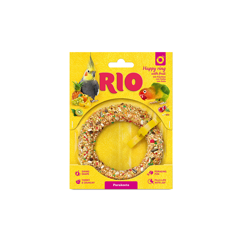 RIO Happy skanėstai visutinio dydžio papūgoms, 85 g