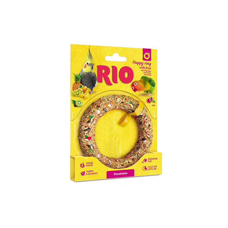 RIO Happy skanėstai vidutinio dydžio papūgoms, 85 g