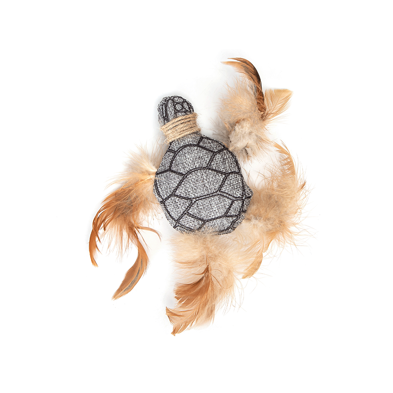 Nobleza pliušinis žaislas su katžole katėms, 1 vnt.