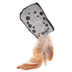 Nobleza pliušinis žaislas su katžole katėms, 1 vnt.