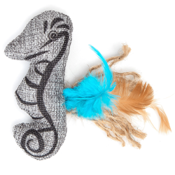 Nobleza pliušinis žaislas su katžole katėms, 1 vnt.