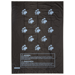 Nobleza juodi maišeliai šunų ekskrementams, 3 vnt.