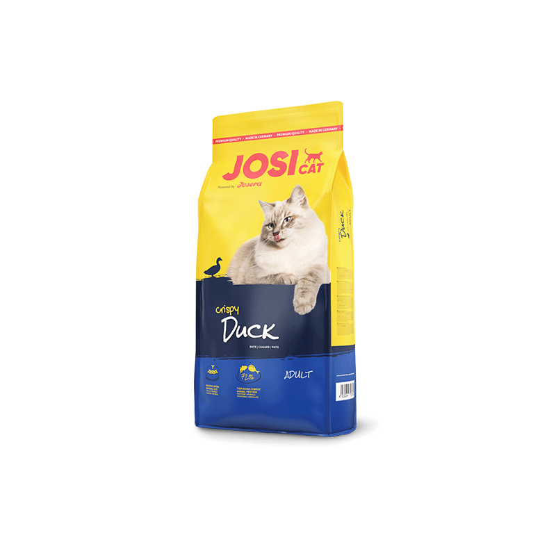 JosiCat Crispy Duck maistas katėms su antiena, 10 kg