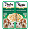 Ciao Twin Packs vištiena su daržovėmis sultinyje skanėstas šunims, 2x40 g