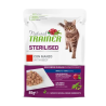 Natural Trainer Cat konservai su jautiena sterilizuotoms katėms, 85 g
