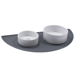 Nobby Luna silikoninis kilimėlis dubenėliams, 49x24 cm