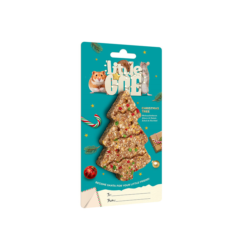 Little One Tree kalėdinis skanėstas graužikams, 45 g