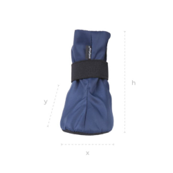 Amiplay Bristol mėlyni batai šunims, S, 2 vnt.