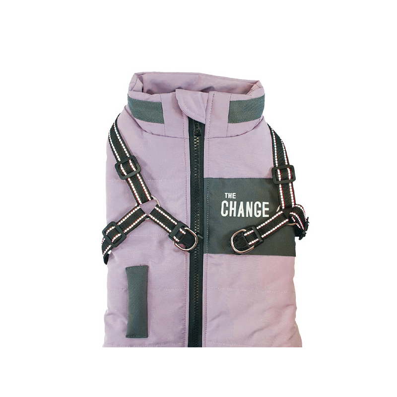 Nobby Change 2in1 violetinė striukė šuniui, 44 cm