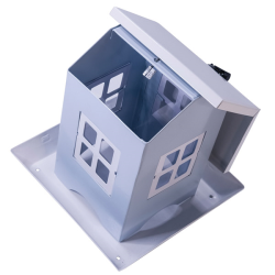 Nobby Ditte mėlyna lesyklėlė paukščiams, 13x13x17 cm