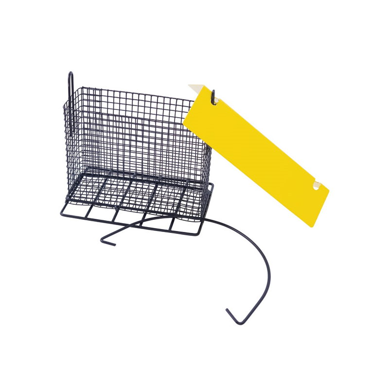 Nobby juoda lesykla paukščiams, 14x10x13 cm