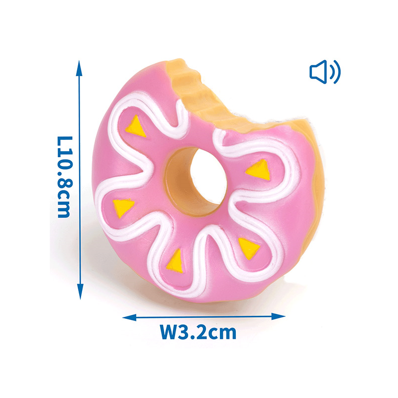 Nobleza vinilinė spurga žaislas šunims, 9,3 cm