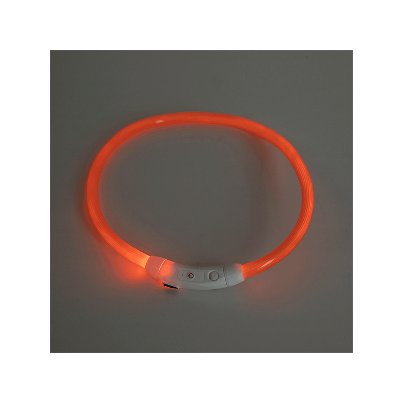 Nobleza LED šviečiantis antkaklis šunims, 70,8x1,5 cm