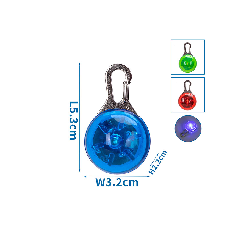 Nobleza LED šviečiantis pakabukas ant antkaklio šunims, 5,3x3,2 cm