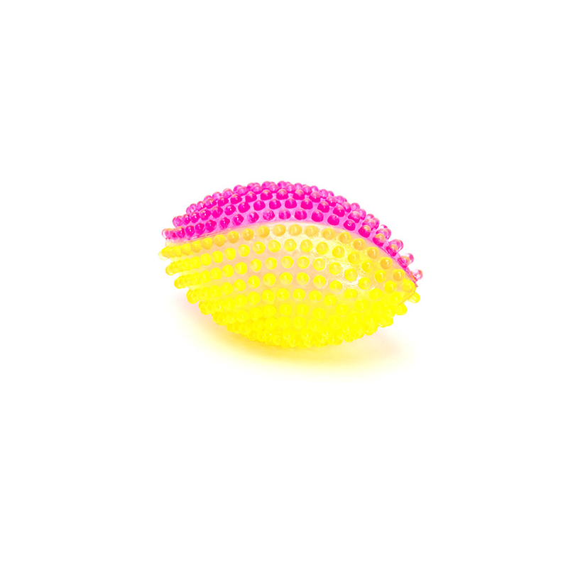 Nobleza šviečiantis, spygliuotas kamuoliukas šunims, 13 cm