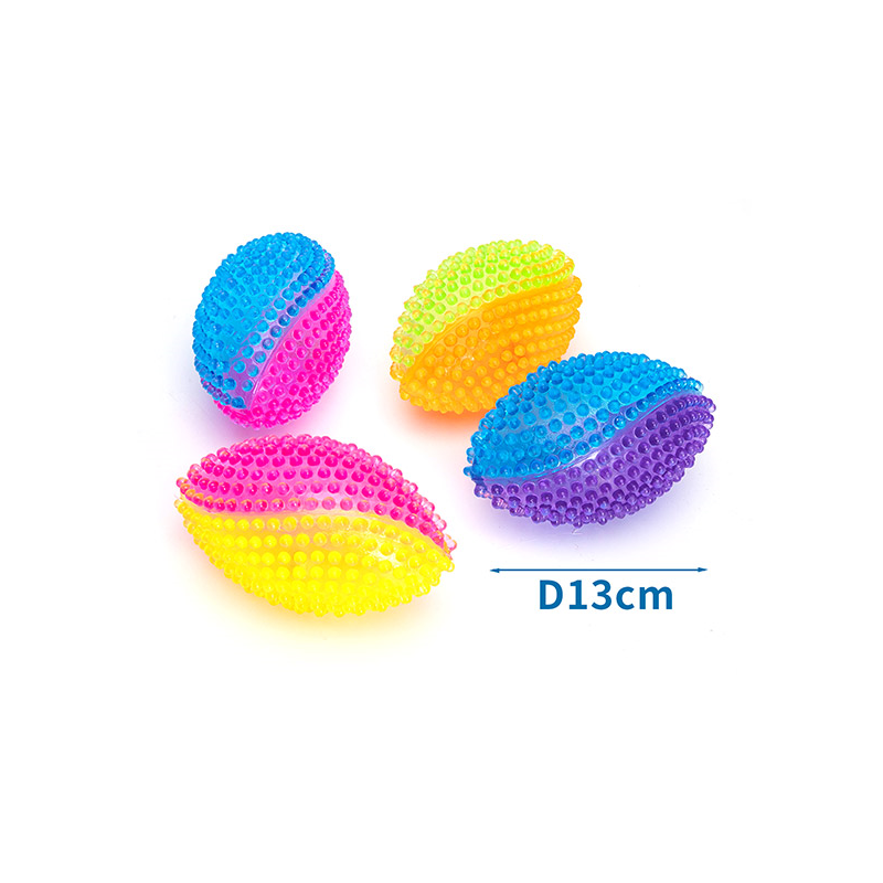 Nobleza šviečiantis, spygliuotas kamuoliukas šunims, 13 cm