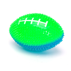 Nobleza šviečiantis, futbolo kamuoliukas šunims, 8 cm