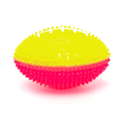 Nobleza šviečiantis, futbolo kamuoliukas šunims, 8 cm