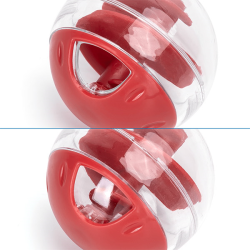 Nobleza raudonas žaislas skanėstams dozuoti katėms, 5 cm