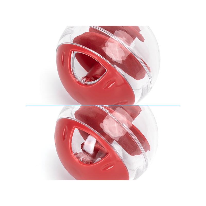 Nobleza raudonas žaislas skanėstams dozuoti katėms, 5 cm