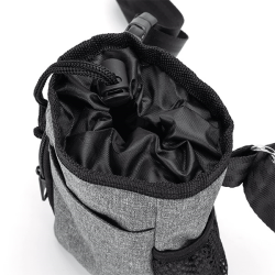 Nobleza pilkas skanėstų dėklas šunims, 16x8x6 cm