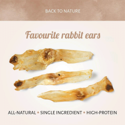 Antos triušių ausys skanėstai šunims, 100 g