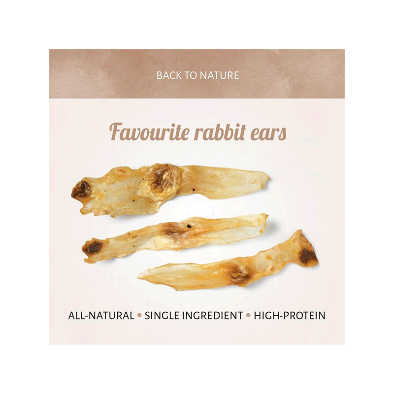 Antos triušių ausys skanėstai šunims, 100 g