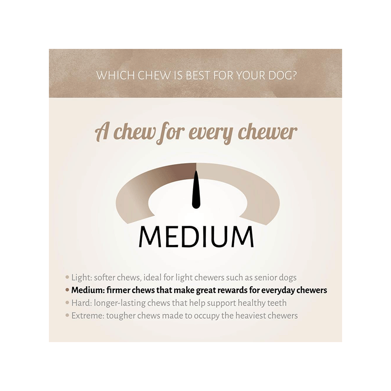 Antos jaučio stemplės skanėstai šunims, 200 g