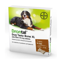 Drontal Dog Flavour XL...