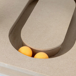 Happet draskyklė katei su guoliu, 64x39x30 cm