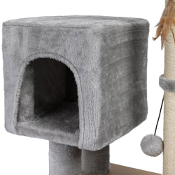 Happet draskyklė katei su guoliu, 64x39x30 cm