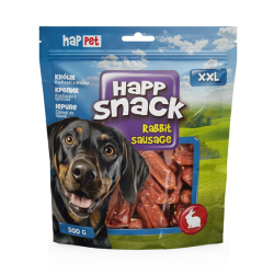 Happet Happ Snack triušienos dešrelės skanėstai šunims, 500 g