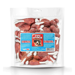 Happet Duck & Calcium Bone Drumstick antienos kulšelės skanėstai šunims, 500 g