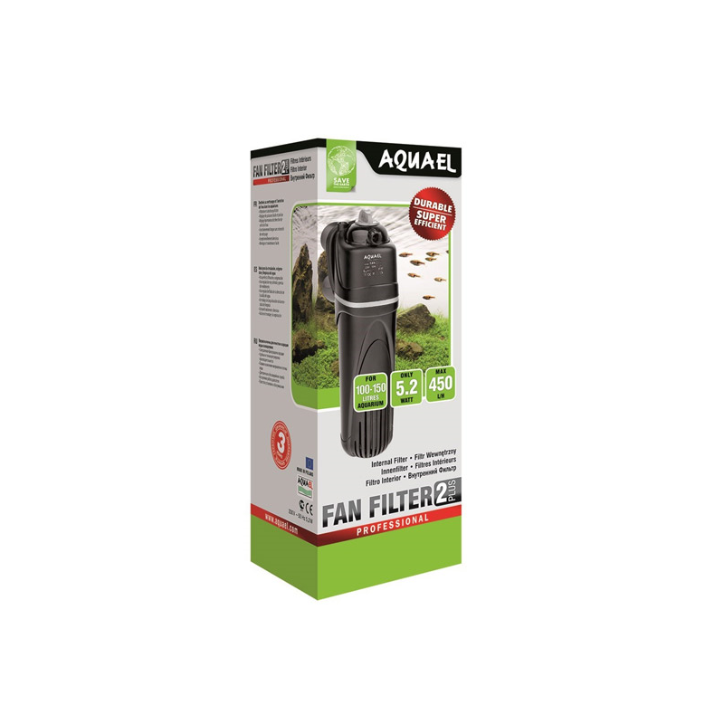 Aquael FAN 2 Plus filtras akvariumui, 100–150 l