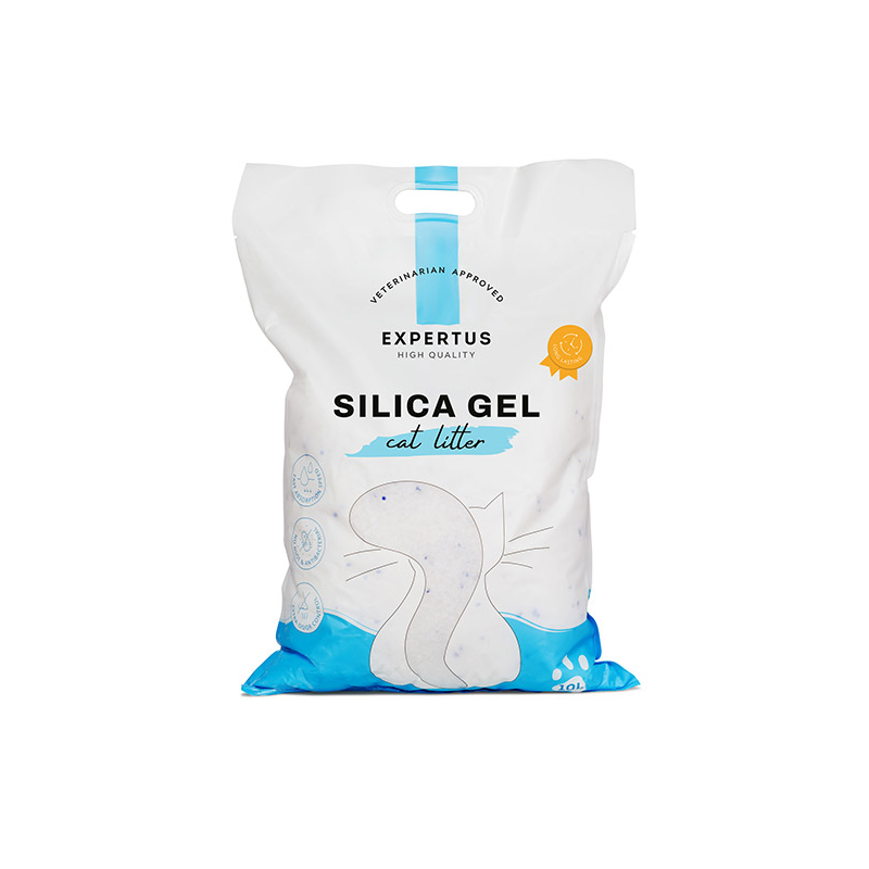 Expertus Silica Gel silikoninis kraikas katėms, 10 l