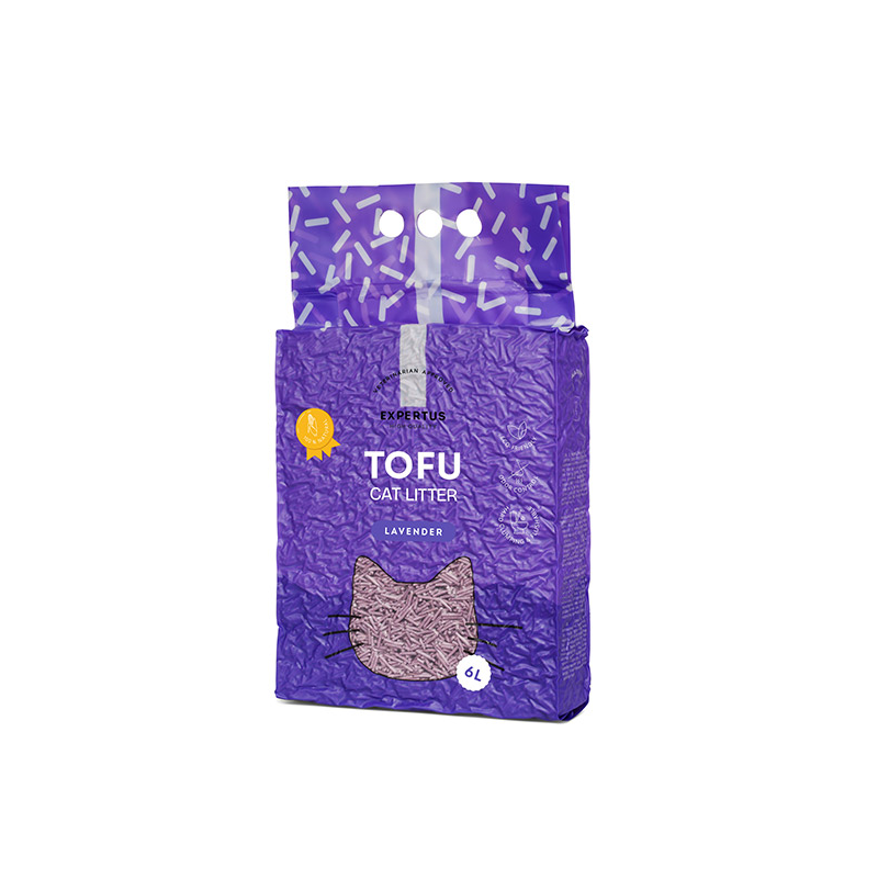 Expertus Tofu kraikas katėms, levandų kvapo, 6 l