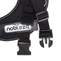 Nobleza juodos petnešos šuniui, L, 68–88 cm