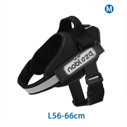 Nobleza juodos petnešos šuniui, M, 56–66 cm