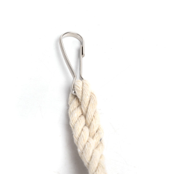 Nobleza medinė virvė žaislas paukščiams, 3x3x33 cm