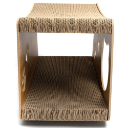 Nobleza ruda draskyklė su katžole katėms, 45x25x29,5 cm