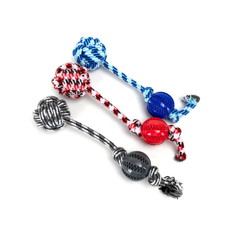 Nobleza virvė su kamuoliuku žaislas šunims, 37 cm