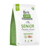 Brit Care Dog Digest & Relax Senior Insect & Chicken sausas pašarassenyviems šunims, 3 kg