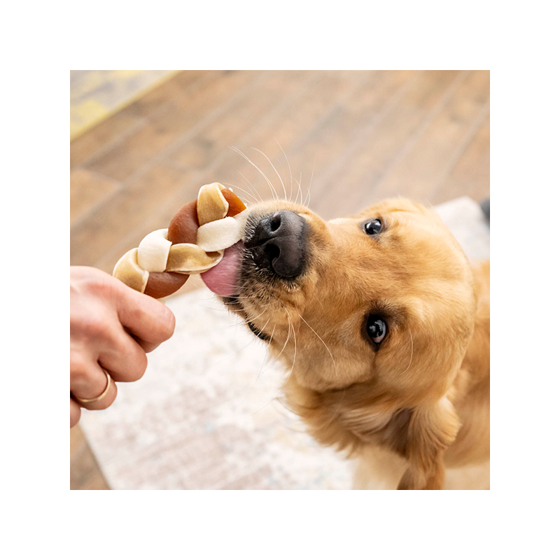 8in1 Delights Chewy Braids skanėstas vidutinių ir didelių veislių šunims, 80 g