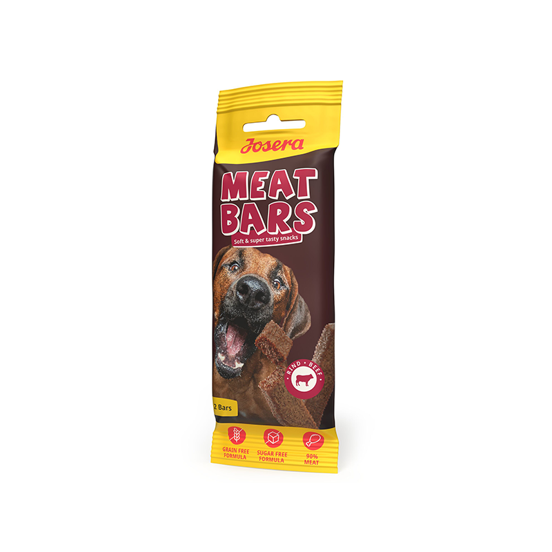 Josera Meat Bars Beef jautienos skanėstai šunims, 40 g