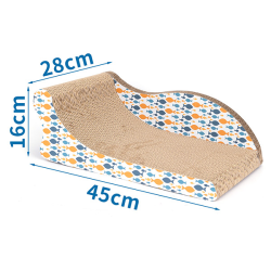 Nobleza popierinė draskyklė katėms, 45x28x16 cm